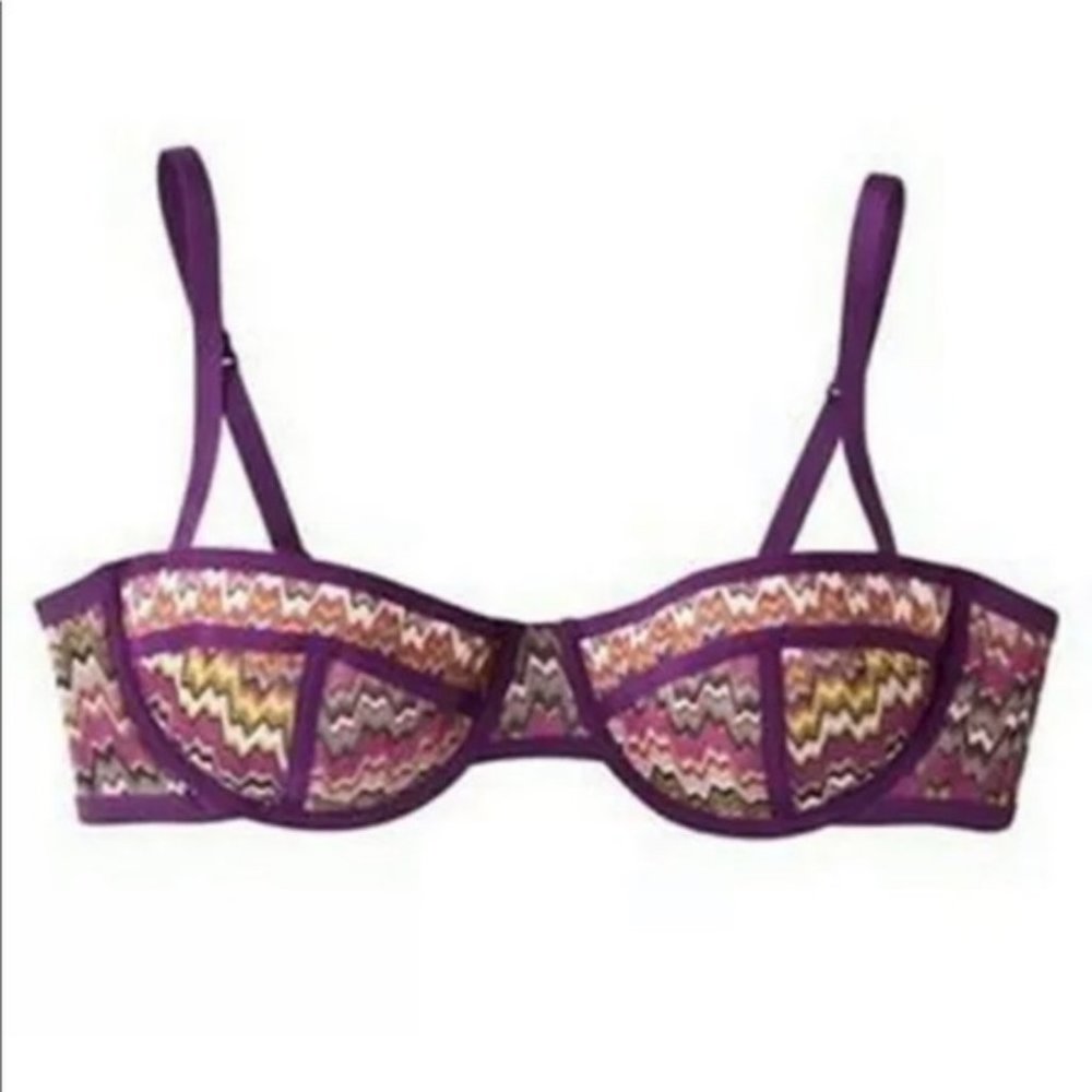 Missoni for Target mesh bra Princess Pink 36B NWT